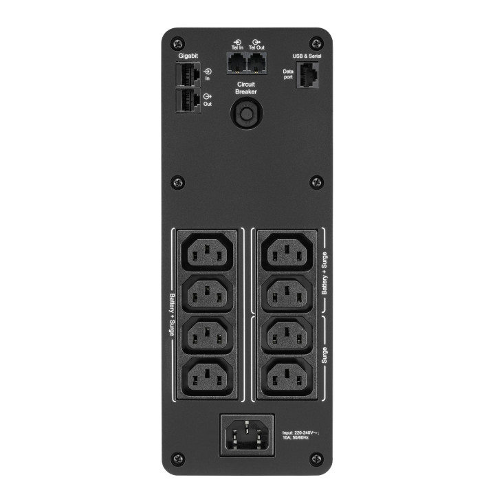 APC BACK UPS PRO BR 1200VA Linha interativa 720 W 8 tomada(s) CA