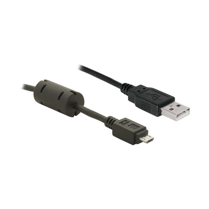 DeLOCK USB 2.0 Cable - 1.0m cabo USB 1 m USB A Micro-USB B Preto