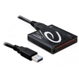 DeLOCK USB 3.0 Card Reader All in 1 leitor de cartões USB 3.2 Gen 1 (3.1 Gen 1) Preto