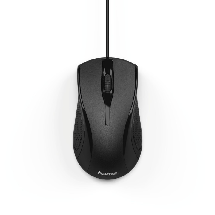 Hama MC-200 rato Mão direita USB Type-A Ótico 1200 DPI