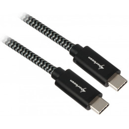 SHARKOON USB 3.1 Type C Connector Black-Gray 1m