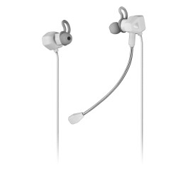 Mars Gaming MIHXW auscultador Auscultadores Intra-auditivo Conetor 3,5 mm Branco