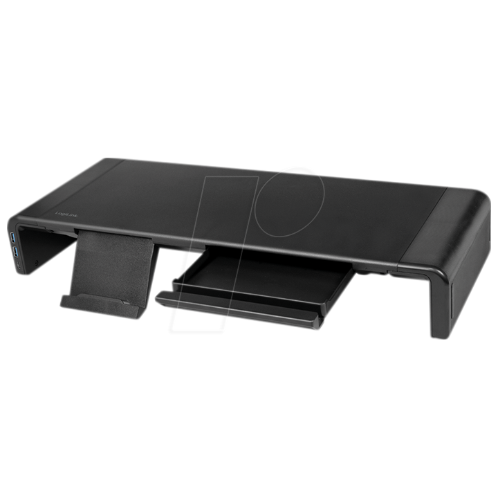 Logilink Suporte Ergonómico p/ Monitor 420-520mm 2X USB 3.0, 1X USB-C - BP0141