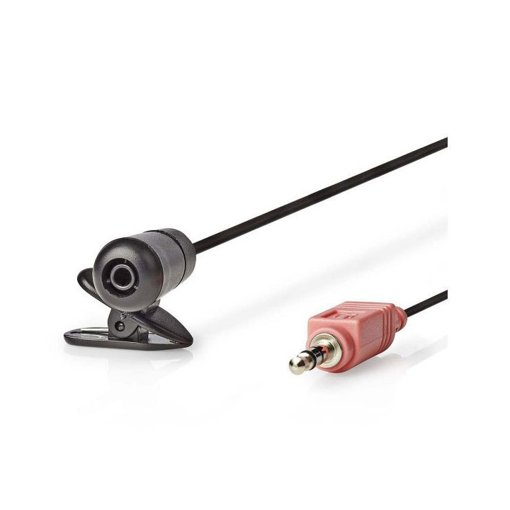HQ Microfone Clip Omnidirecional 1.8m Jack 3.5mm Preto - ATR-3350
