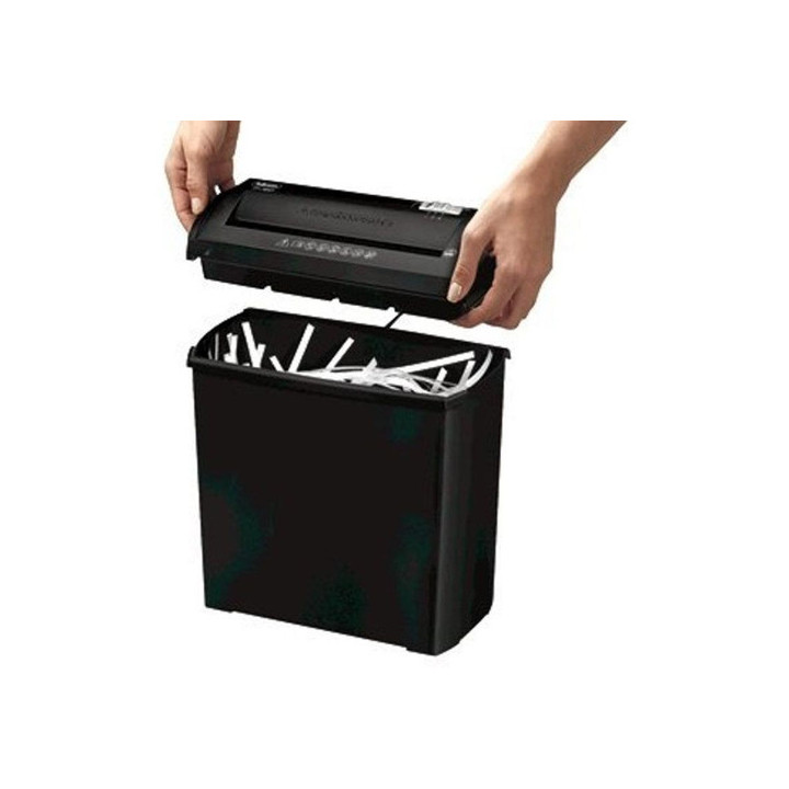 Destruidora de papel Fellowes P-25S corte em tiras Powershred