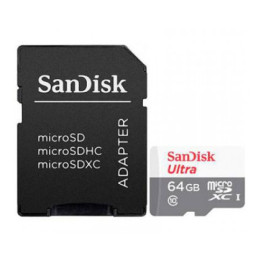 SanDisk 64GB Ultra microSDXC cartão de memória Classe 10