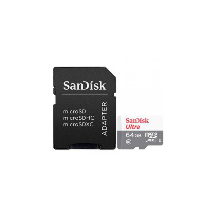 SanDisk 64GB Ultra microSDXC cartão de memória Classe 10