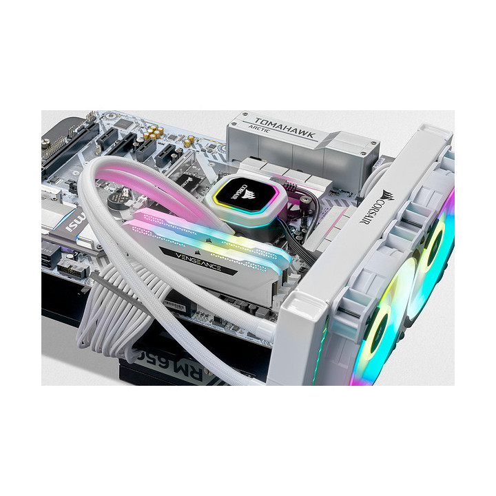 Corsair Vengeance CMH16GX4M2E3200C16W módulo de memória 16 GB 2 x 8 GB DDR4 3200 MHz
