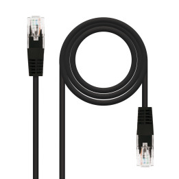 Nanocable 10.20.0103-BK cabo de rede Preto 3 m Cat5e U UTP (UTP)