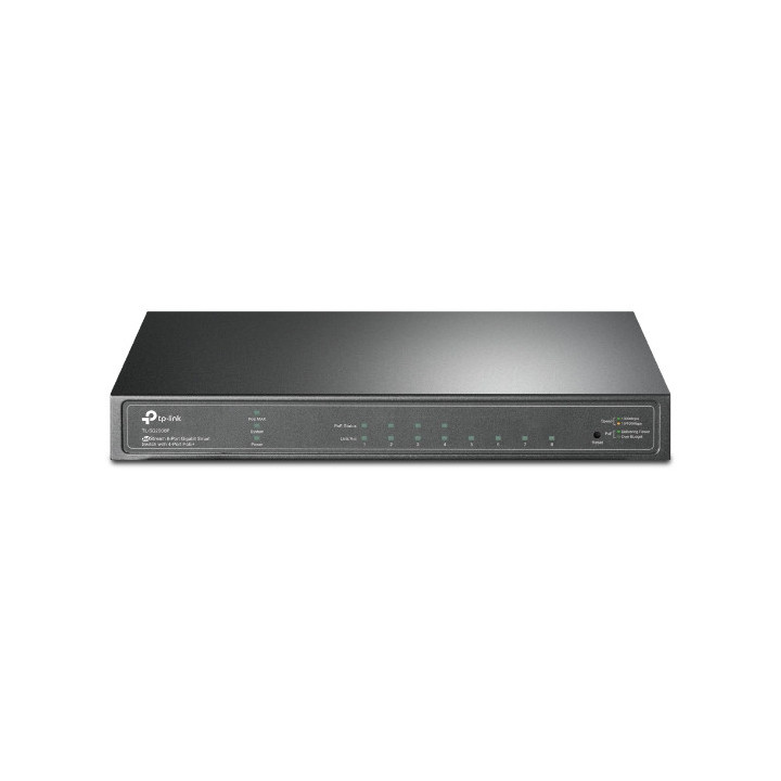TP-LINK TL-SG2008P switch de rede Gerido Gigabit Ethernet (10 100 1000) Power over Ethernet (PoE)