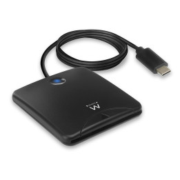 Ewent EW1055 leitor de smart card Interior USB 3.2 Gen 1 (3.1 Gen 1) Preto