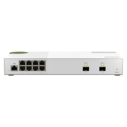 QNAP QSW-M2108-2S switch de rede Gerido Cinzento