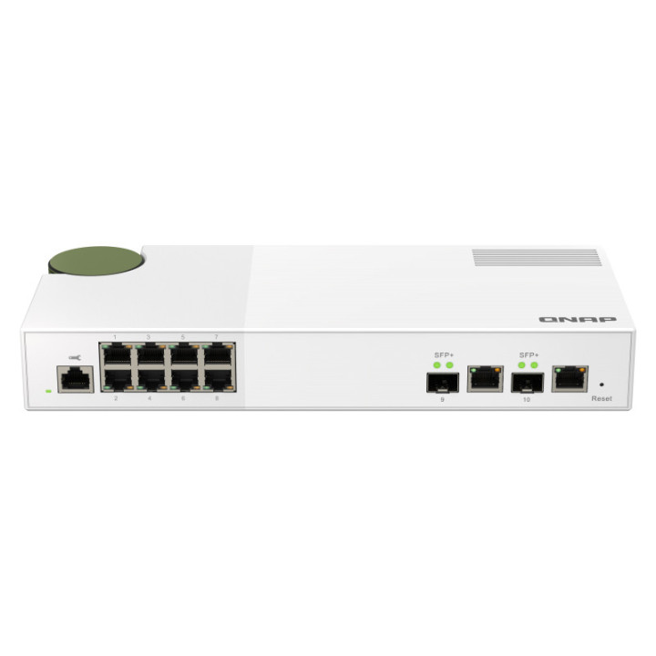 QNAP QSW-M2108-2C switch de rede Gerido L2 Cinzento