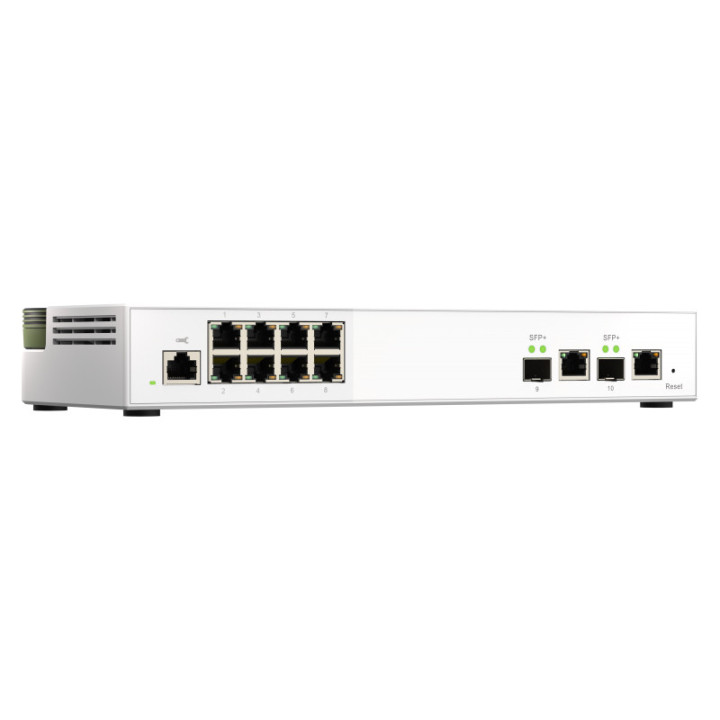 QNAP QSW-M2108-2C switch de rede Gerido L2 Cinzento