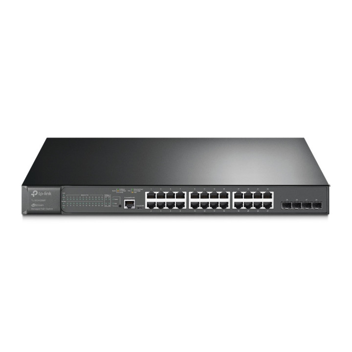 TP-LINK TL-SG3428MP switch de rede Gerido L2 L2+ Gigabit Ethernet (10 100 1000) Power over Ethernet (PoE) Preto