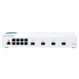QNAP QSW-M408S switch de rede Gerido L2 Gigabit Ethernet (10 100 1000) Branco