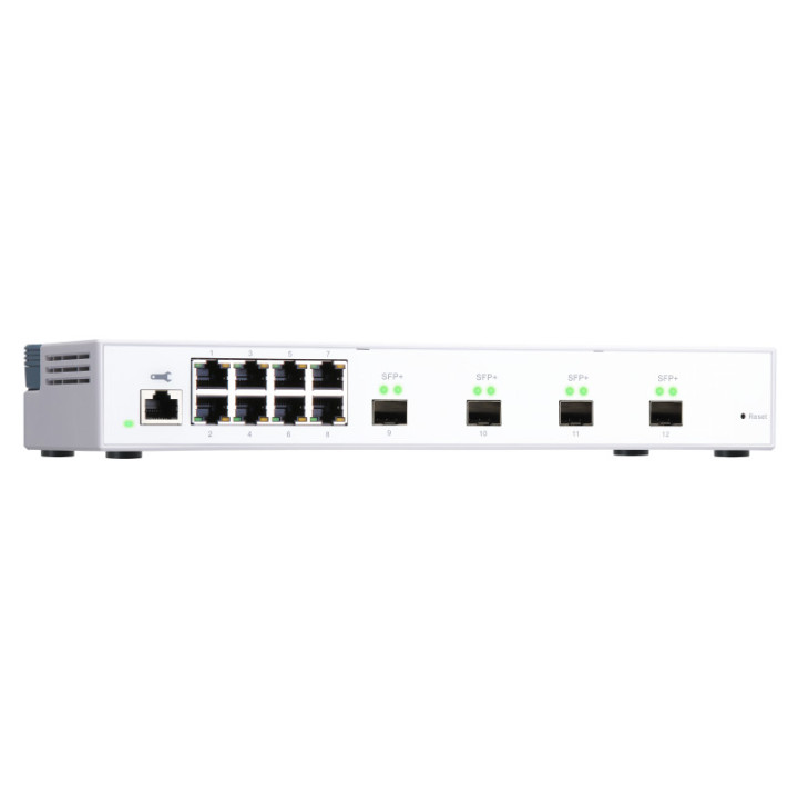 QNAP QSW-M408S switch de rede Gerido L2 Gigabit Ethernet (10 100 1000) Branco