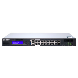 QNAP QGD-1600P Gerido Gigabit Ethernet (10 100 1000) Power over Ethernet (PoE) Preto, Cinzento