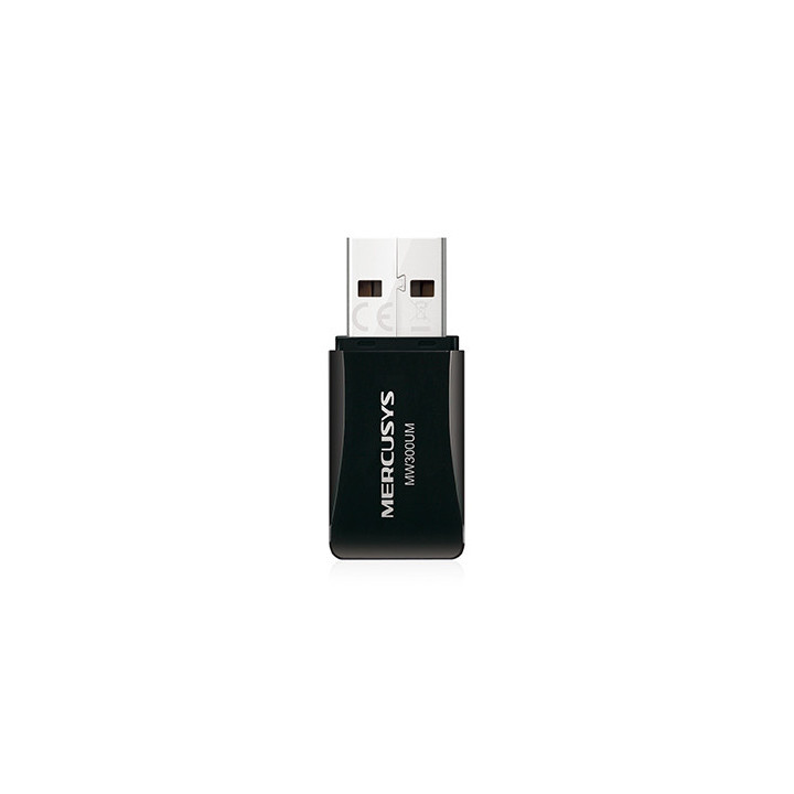 Mercusys MW300UM placa de rede Interno USB 300 Mbit s