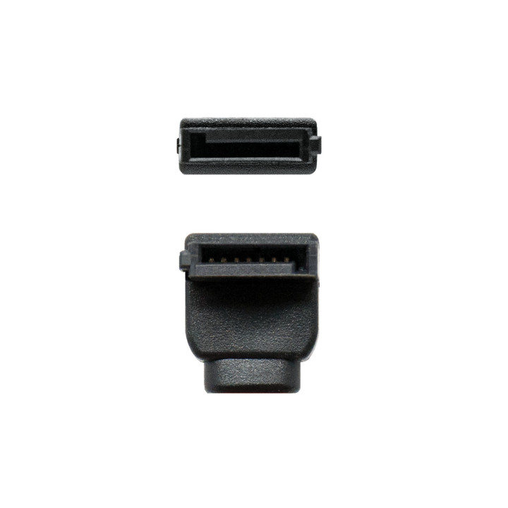 Nanocable 10.18.0202-OEM cabo SATA 0,5 m Preto, Vermelho