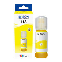 Recarga de Tinta Epson Serie 113 Amarelo (70ml) - EcoTank