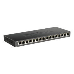 D-Link DGS-1016S switch de rede Não-gerido Gigabit Ethernet (10 100 1000) Preto