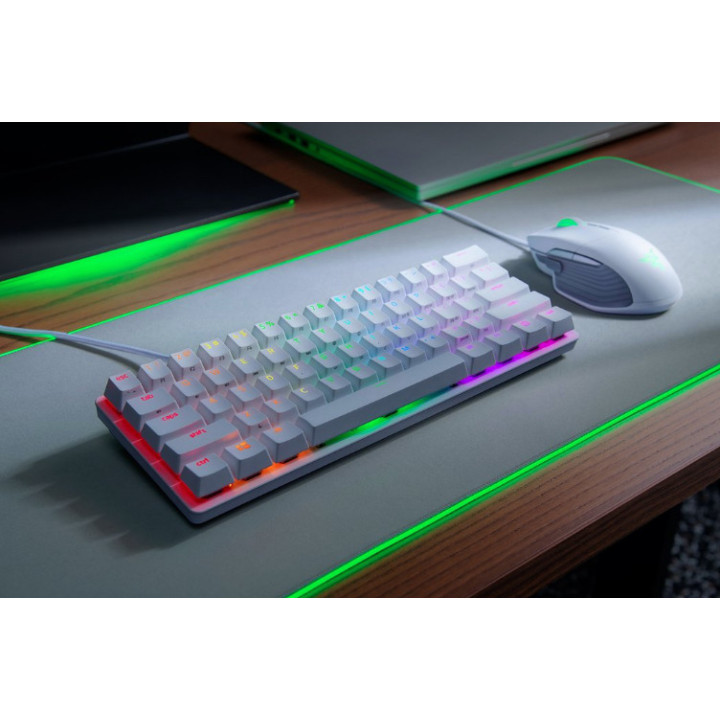 Razer Huntsman Mini teclado USB QWERTY Estados Unidos (Internacional) Branco