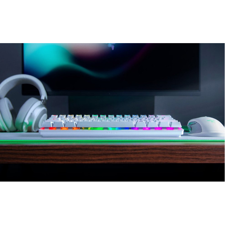 Razer Huntsman Mini teclado USB QWERTY Estados Unidos (Internacional) Branco