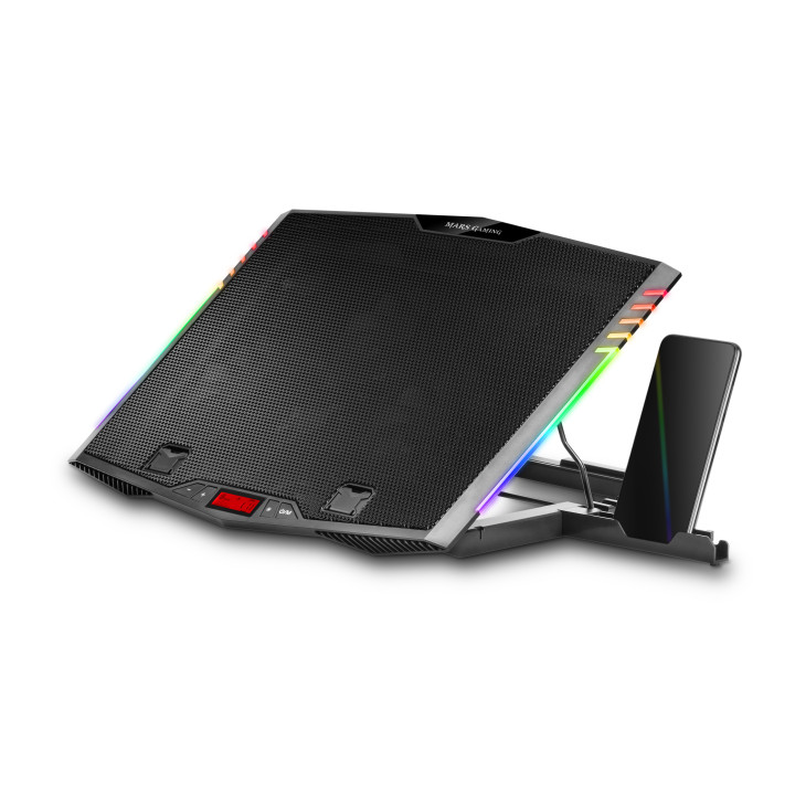 Mars Gaming MNBC5 Suporte para Computadores Portáteis 43,9 cm (17.3") Suporte para computador portátil Preto