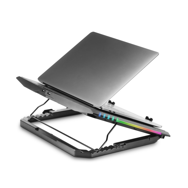 Mars Gaming MNBC5 Suporte para Computadores Portáteis 43,9 cm (17.3") Suporte para computador portátil Preto