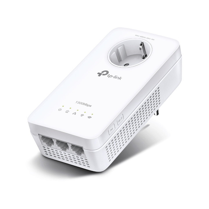 TP-LINK TL-WPA8631P adaptador de rede PowerLine 1300 Mbit s Ethernet LAN Wi-Fi Branco 1 unidade(s)