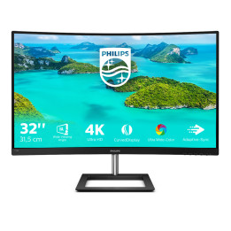 Philips E Line 328E1CA 00 LED display 80 cm (31.5") 3840 x 2160 pixels 4K Ultra HD LCD Preto