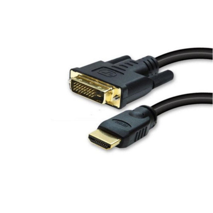 Cabo HDMI p/ DVI-D 2m Preto