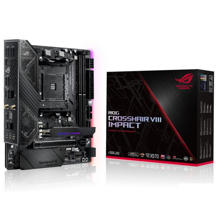 ASUS ROG Crosshair VIII Impact AMD X570 Socket AM4 Mini DTX - 90MB11Q0-M0EAY0
