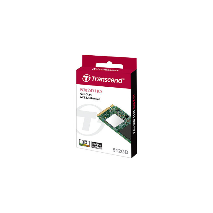 Transcend 110S M.2 512 GB PCI Express 3.0 3D NAND NVMe