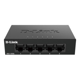 D-Link DGS-105GL E switch de rede Não-gerido Gigabit Ethernet (10 100 1000) Preto