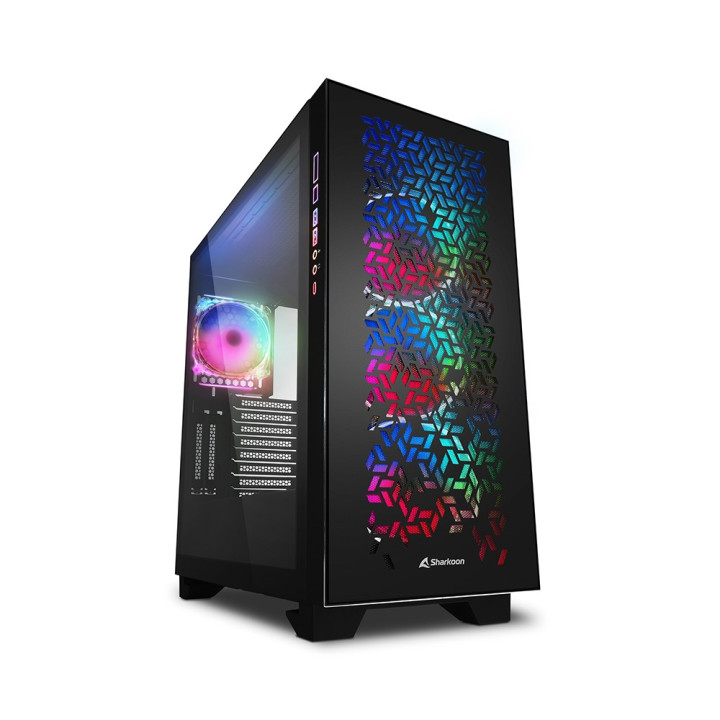 Sharkoon ELITE SHARK CA300H Tower Preto