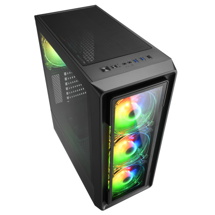 Sharkoon TK4 RGB Midi Tower Preto