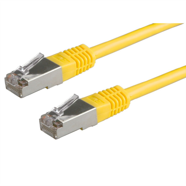 Equip Cabo de rede Amarelo 0,5m Cat6 S/FTP (S-STP) HF - 605567