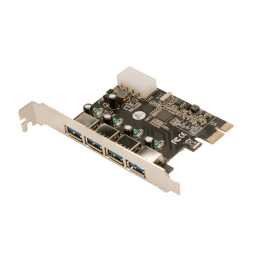 LogiLink PC0057A placa adaptador de interface Interno USB 3.2 Gen 1 (3.1 Gen 1)