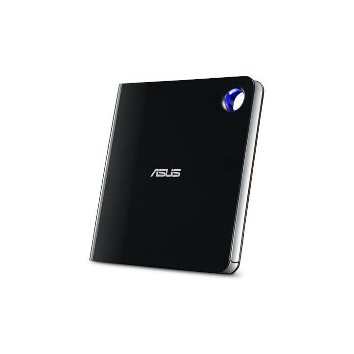 ASUS SBW-06D5H-U unidade de disco ótico Blu-Ray RW Preto, Prateado