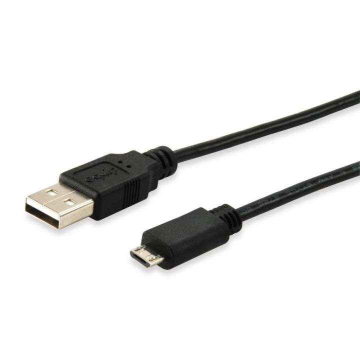 Equip Cabo USB 2.0  Macho -  Micro B Macho 1.0m, black 