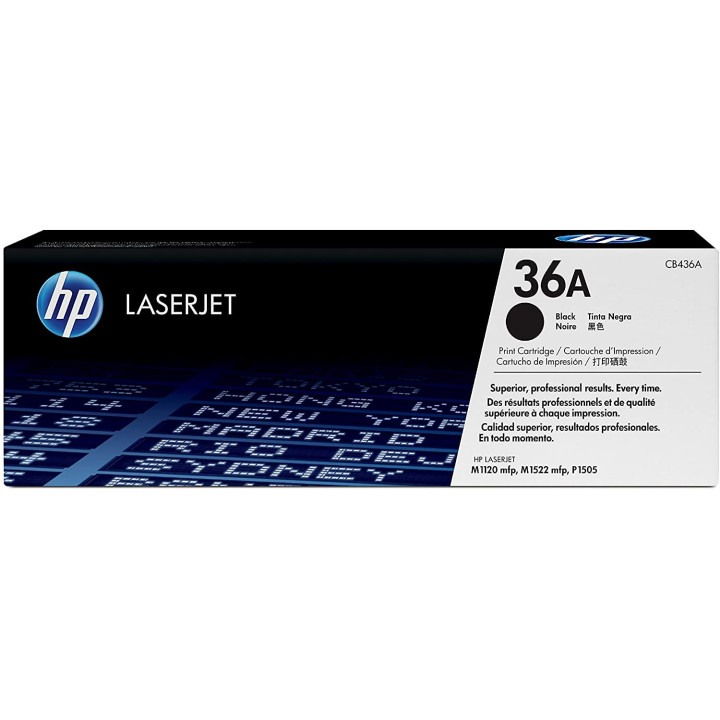 HP Toner 36A Preto - CB436A