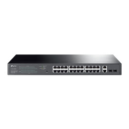 TP-LINK TL-SG1428PE switch de rede Gerido Gigabit Ethernet (10 100 1000) Power over Ethernet (PoE) 1U Preto