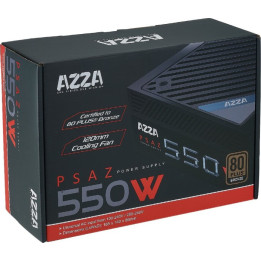 Azza Fonte de alimentação 550w ATX 80 Plus Bronze - PSAZ-550