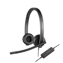 Logitech H570e Auscultadores Fita de cabeça Preto