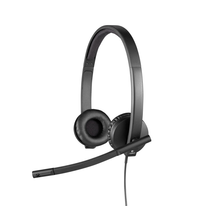 Logitech H570e Auscultadores Fita de cabeça Preto