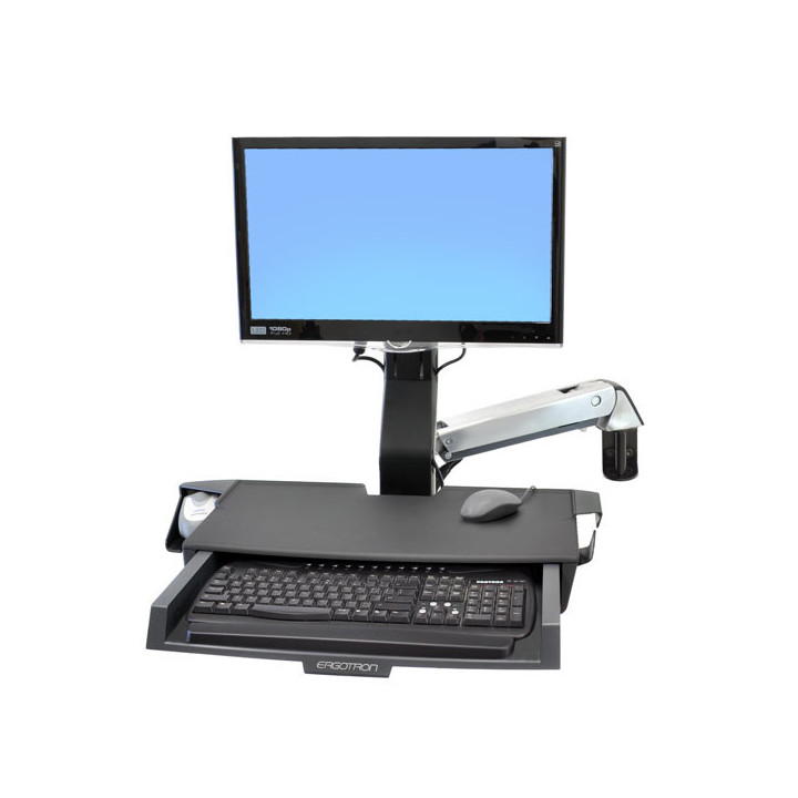 Ergotron StyleView Sit-Stand Combo Arm with Worksurface 61 cm (24")