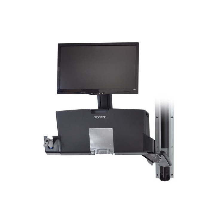 Ergotron StyleView Sit-Stand Combo Arm with Worksurface 61 cm (24")