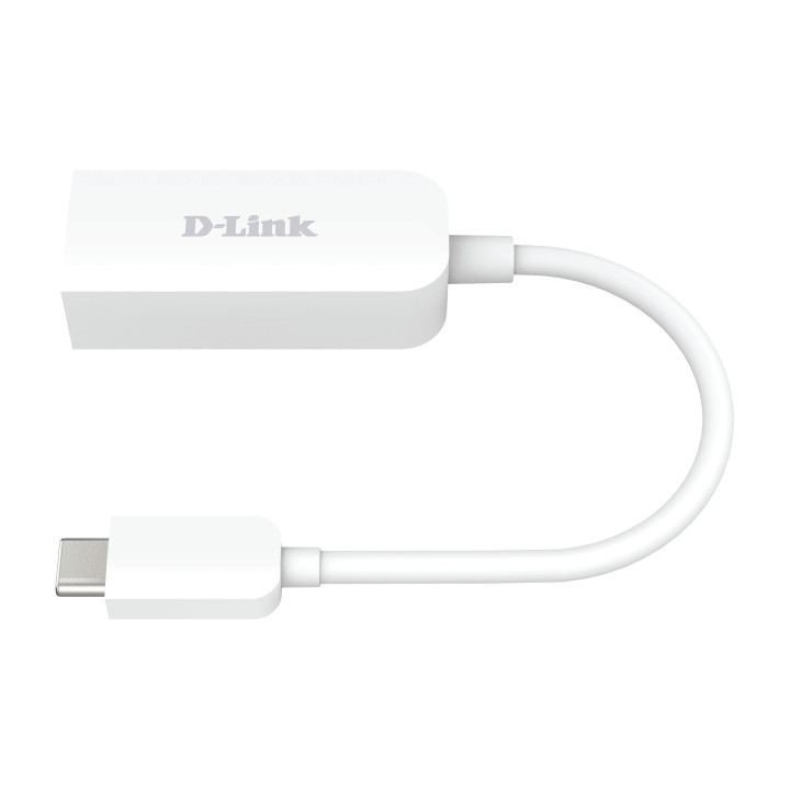 Placa de rede D-Link USB C Macho p/ Ethernet 2.5Gb Thunderbolt 3